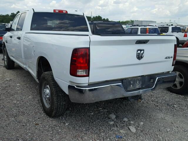 3C6TD5HT5CG252895 - 2012 DODGE RAM 2500 S WHITE photo 3