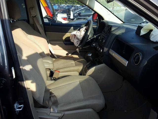 1C4NJCBB7FD191730 - 2015 JEEP COMPASS SP 灰色 照片 5