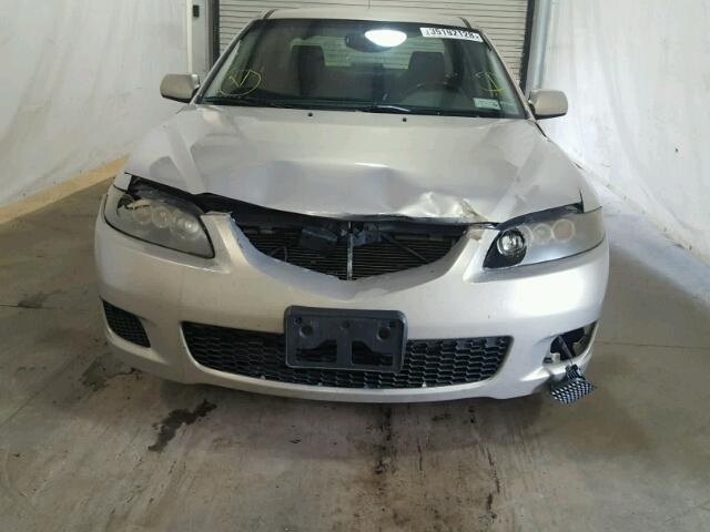 1YVHP80C475M04563 - 2007 MAZDA 6 I Күміс фото 9