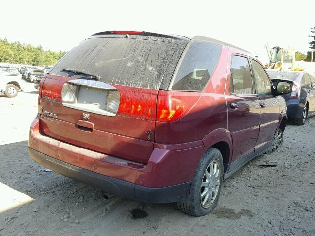 3G5DA03L97S534144 - 2007 BUICK RENDEZVOUS MAROON photo 4