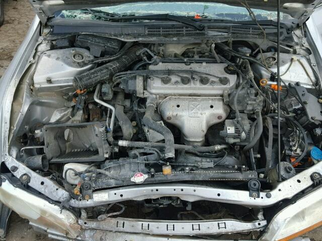 1HGCG56682A139504 - 2002 HONDA ACCORD EX SILVER photo 7