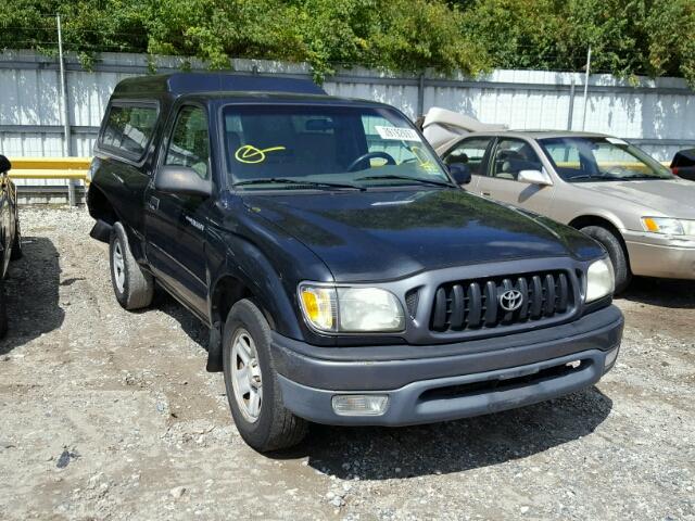 5TENL42N14Z409529 - 2004 TOYOTA TACOMA BLACK photo 1