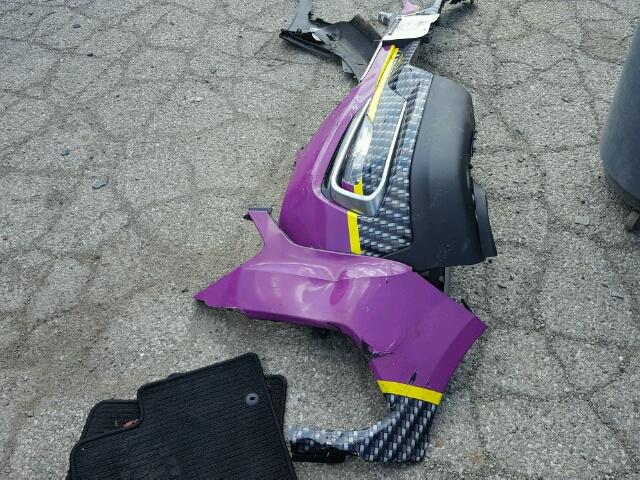 5NMZU3LB2HH016626 - 2017 HYUNDAI SANTA FE S 紫色 照片 9