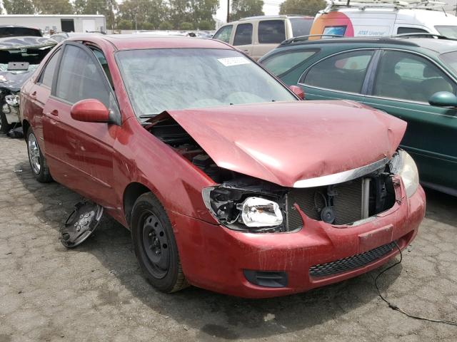 KNAFE222895611770 - 2009 KIA SPECTRA EX RED photo 1