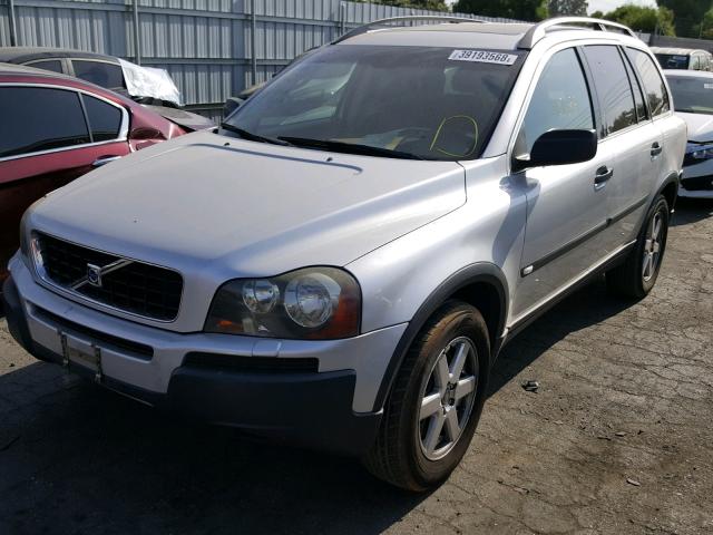 YV1CZ592151207125 - 2005 VOLVO XC90 SILVER photo 2