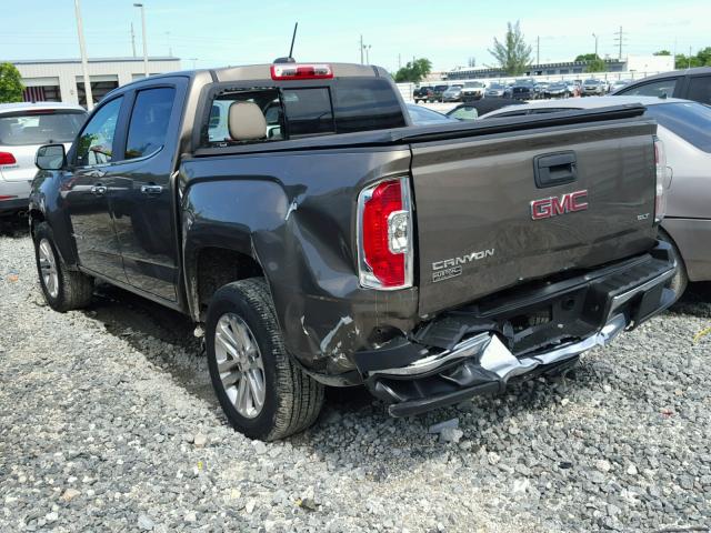 1GTG5DE37G1330703 - 2016 GMC CANYON SLT BROWN photo 3