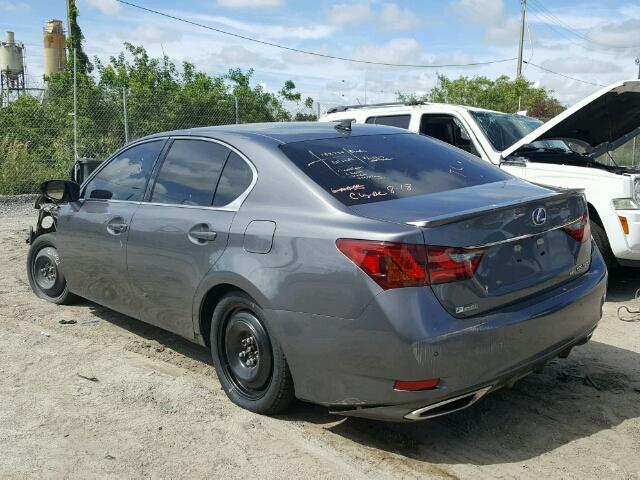 JTHCE1BL6FA005118 - 2015 LEXUS GS 灰色 照片 3