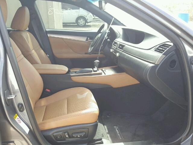 JTHCE1BL6FA005118 - 2015 LEXUS GS 灰色 照片 5