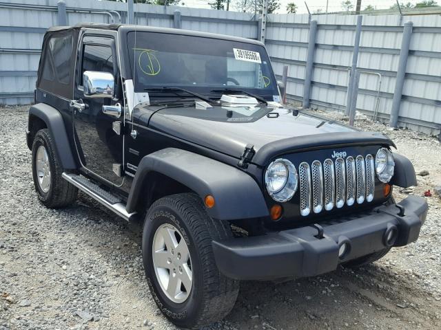 1C4AJWAG2CL178706 - 2012 JEEP WRANGLER S BLACK photo 1