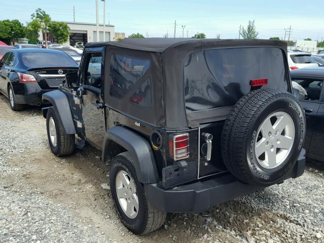 1C4AJWAG2CL178706 - 2012 JEEP WRANGLER S BLACK photo 3