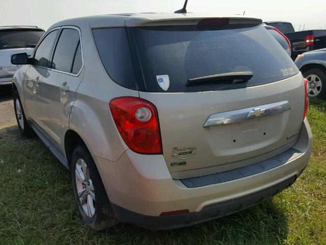 2GNALBEK4C1123480 - 2012 CHEVROLET EQUINOX LS SILVER photo 3