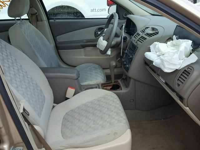1G1ZT64804F235477 - 2004 CHEVROLET MALIBU MAX 金色 照片 5