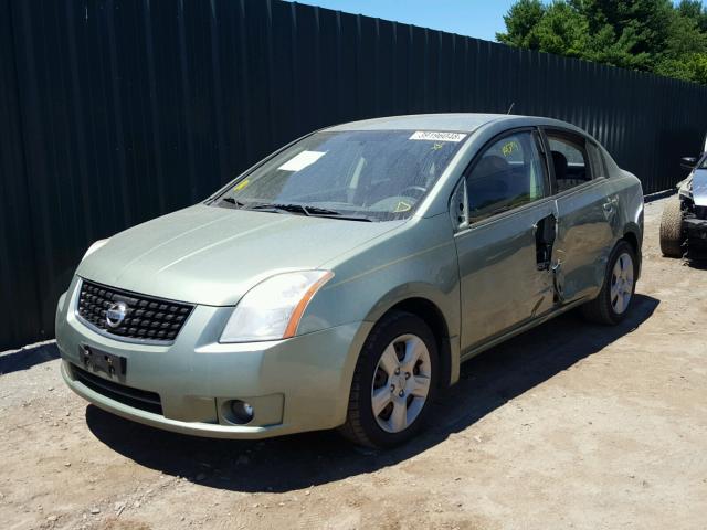 3N1AB61E28L738993 - 2008 NISSAN SENTRA 2.0 GREEN photo 2