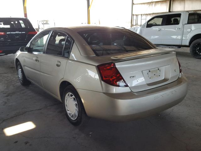 1G8AJ52F23Z115399 - 2003 SATURN ION LEVEL TAN photo 3