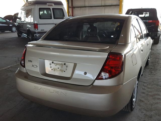 1G8AJ52F23Z115399 - 2003 SATURN ION LEVEL TAN photo 4