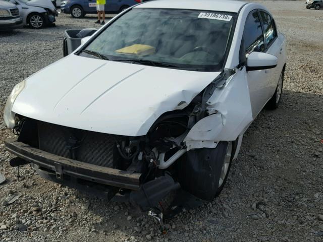 3N1AB61E08L759406 - 2008 NISSAN SENTRA 2.0 WHITE photo 2