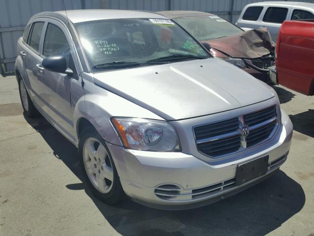 1B3HB48A69D187267 - 2009 DODGE CALIBER SX SILVER photo 1