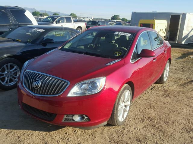 1G4PR5SK9E4158123 - 2014 BUICK VERANO CON RED photo 2