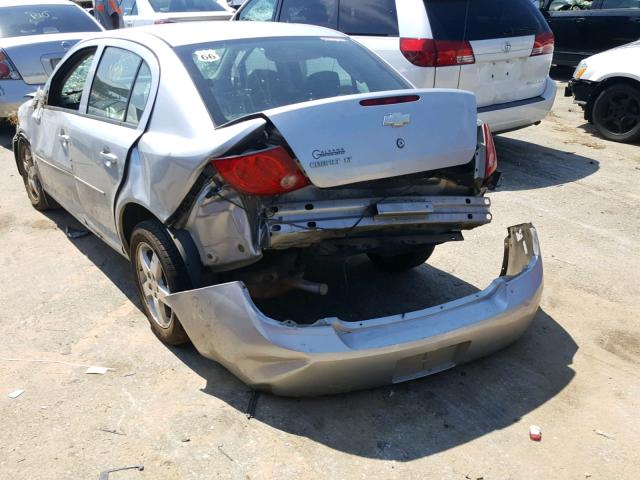 1G1AF5F51A7167228 - 2010 CHEVROLET COBALT 2LT GRAY photo 3