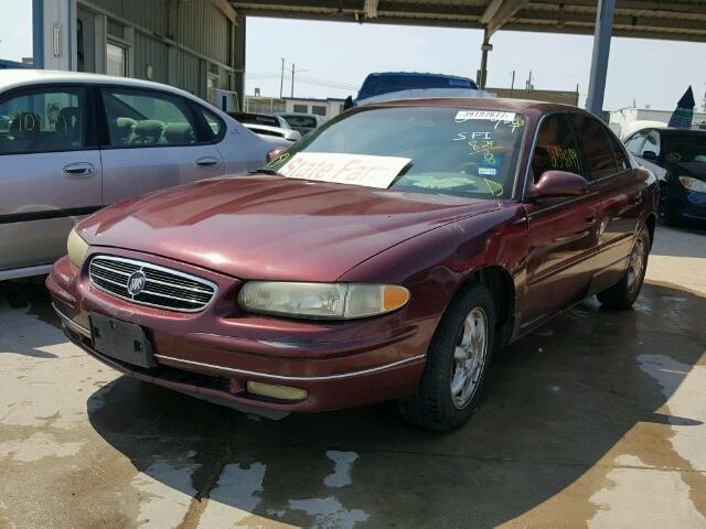 2G4WB52K4Y1110495 - 2000 BUICK REGAL LS 勃艮第红 照片 2