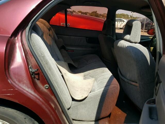 2G4WB52K4Y1110495 - 2000 BUICK REGAL LS 勃艮第红 照片 6