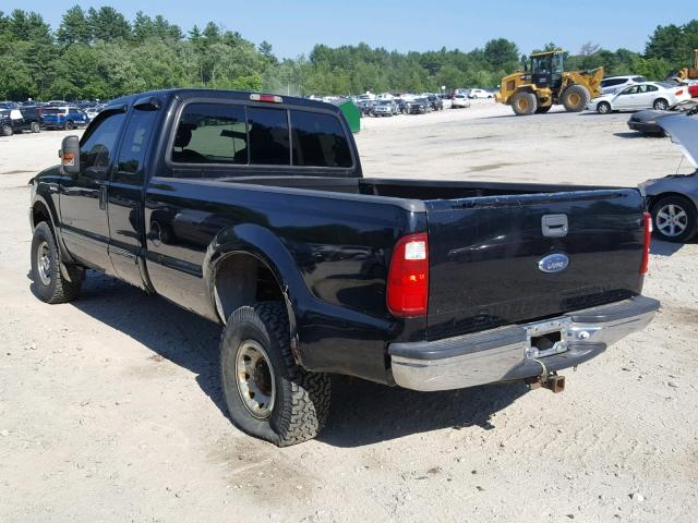 1FTSX31F12EB64310 - 2002 FORD F350 SRW S BLACK photo 3