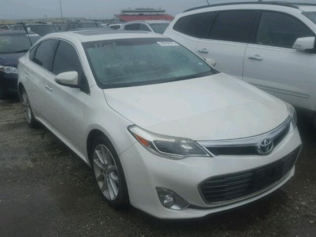 4T1BK1EB0DU023436 - 2013 TOYOTA AVALON BAS WHITE photo 1