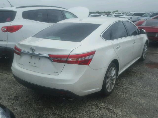 4T1BK1EB0DU023436 - 2013 TOYOTA AVALON BAS WHITE photo 4