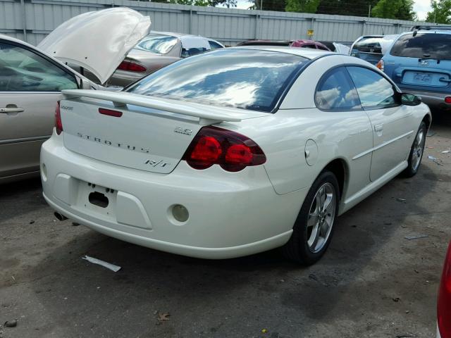 4B3AG52HX3E212007 - 2003 DODGE STRATUS R/ WHITE photo 4