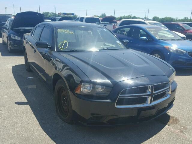 2C3CDXBG9CH158930 - 2012 DODGE CHARGER SE BLACK photo 1