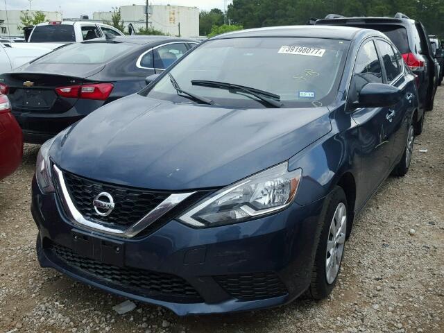 3N1AB7AP9GL680838 - 2016 NISSAN SENTRA S GRAY photo 2