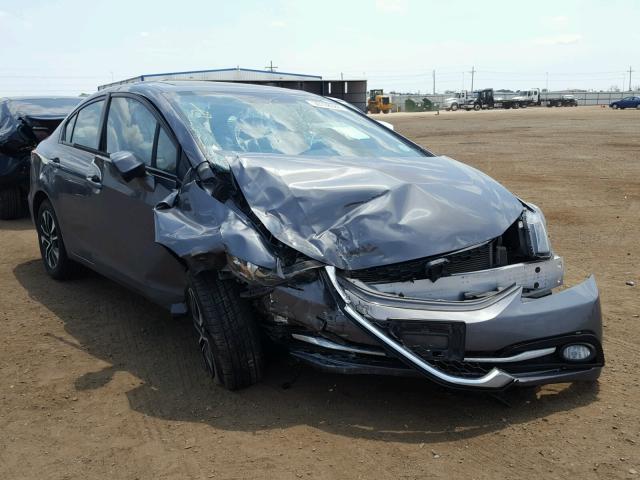 19XFB2F91DE088916 - 2013 HONDA CIVIC EXL 灰色 照片 1