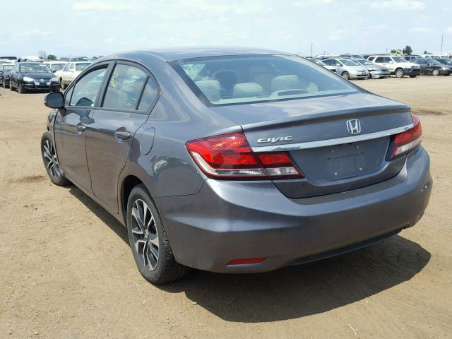 19XFB2F91DE088916 - 2013 HONDA CIVIC EXL 灰色 照片 3