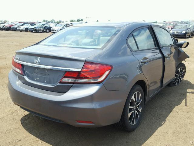 19XFB2F91DE088916 - 2013 HONDA CIVIC EXL 灰色 照片 4