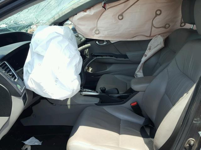 19XFB2F91DE088916 - 2013 HONDA CIVIC EXL 灰色 照片 5