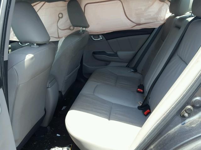 19XFB2F91DE088916 - 2013 HONDA CIVIC EXL 灰色 照片 6