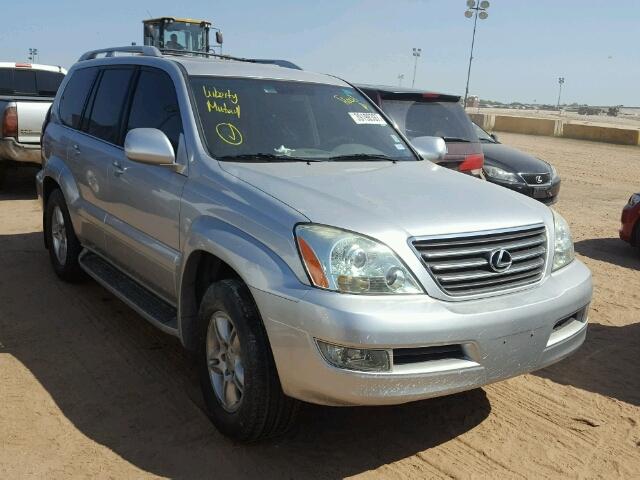 JTJBT20X170147511 - 2007 LEXUS GX 470 SILVER photo 1