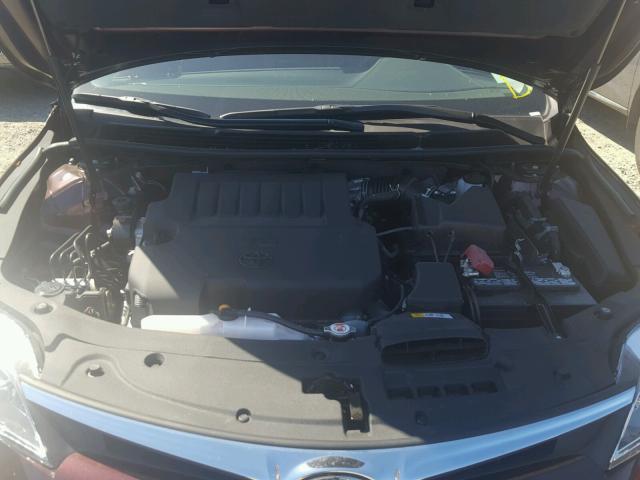 4T1BK1EB7JU284431 - 2018 TOYOTA AVALON XLE PURPLE photo 7