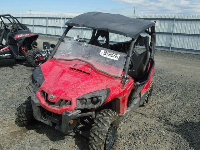 3JBKGAN20HJ000131 - 2017 CAN-AM COMMANDER RED photo 2