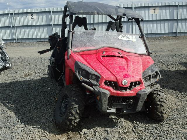 3JBKGAN20HJ000131 - 2017 CAN-AM COMMANDER RED photo 9