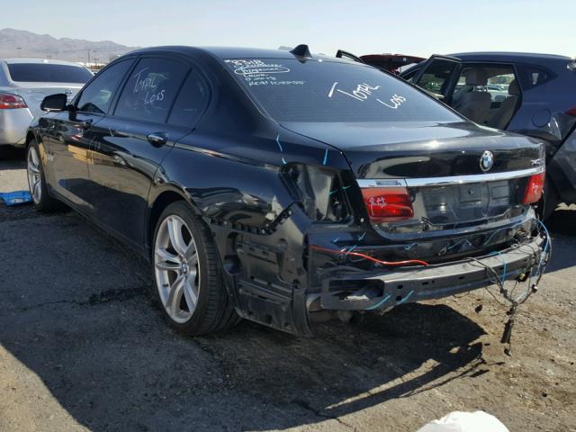 WBAYE4C52DDW22968 - 2013 BMW 740 LI BLACK photo 3