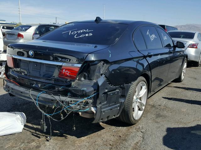 WBAYE4C52DDW22968 - 2013 BMW 740 LI BLACK photo 4