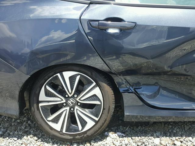 2HGFC1F76HH634241 - 2017 HONDA CIVIC EXL 蓝色 照片 9