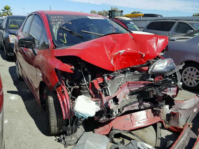 JHMGK5H55GX023893 - 2016 HONDA FIT LX RED photo 1