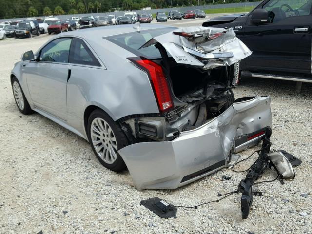 1G6DJ1E39C0110530 - 2012 CADILLAC CTS PERFOR فضي صورة 3