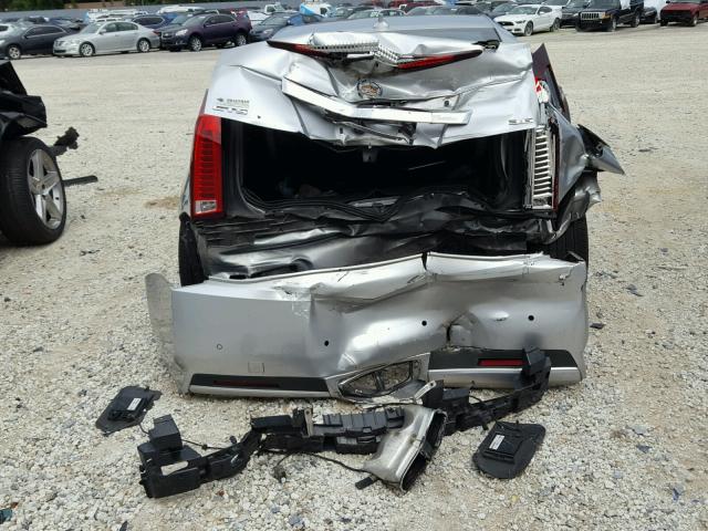 1G6DJ1E39C0110530 - 2012 CADILLAC CTS PERFOR فضي صورة 9