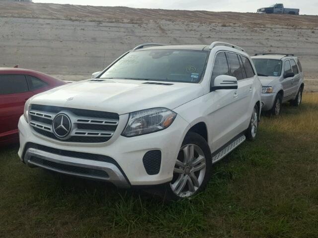 4JGDF6EE9HA859192 - 2017 MERCEDES-BENZ GLS WHITE photo 2