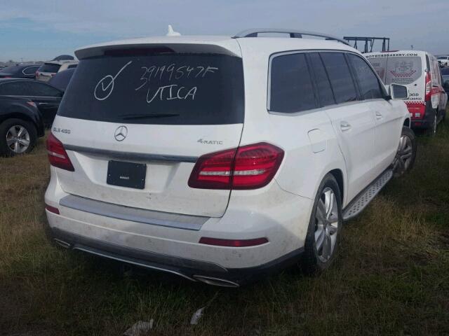 4JGDF6EE9HA859192 - 2017 MERCEDES-BENZ GLS WHITE photo 4