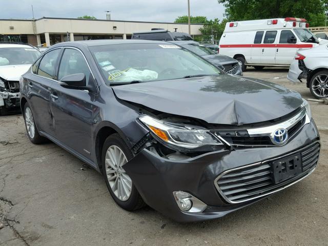 4T1BD1EB6EU027857 - 2014 TOYOTA AVALON HYB GRAY photo 1