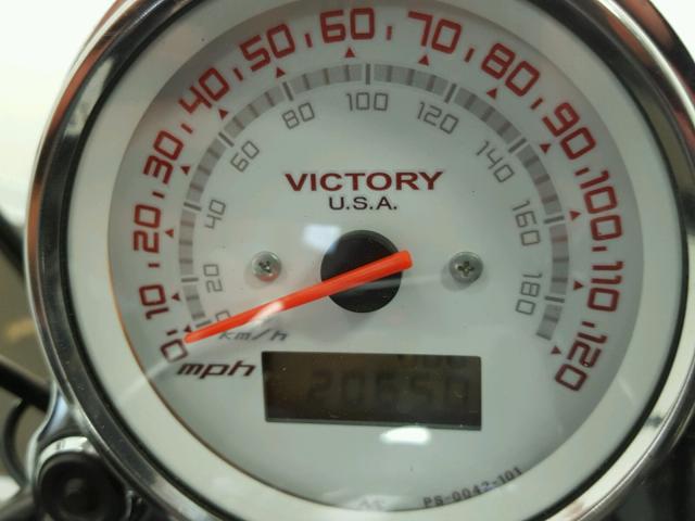 5VPAB26D363007134 - 2006 VICTORY MOTORCYCLES VEGAS 8-BA BLACK photo 7